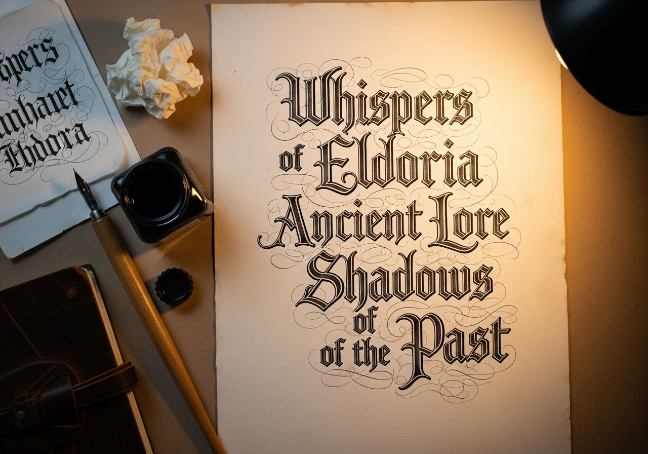 Работа по леттерингу 2