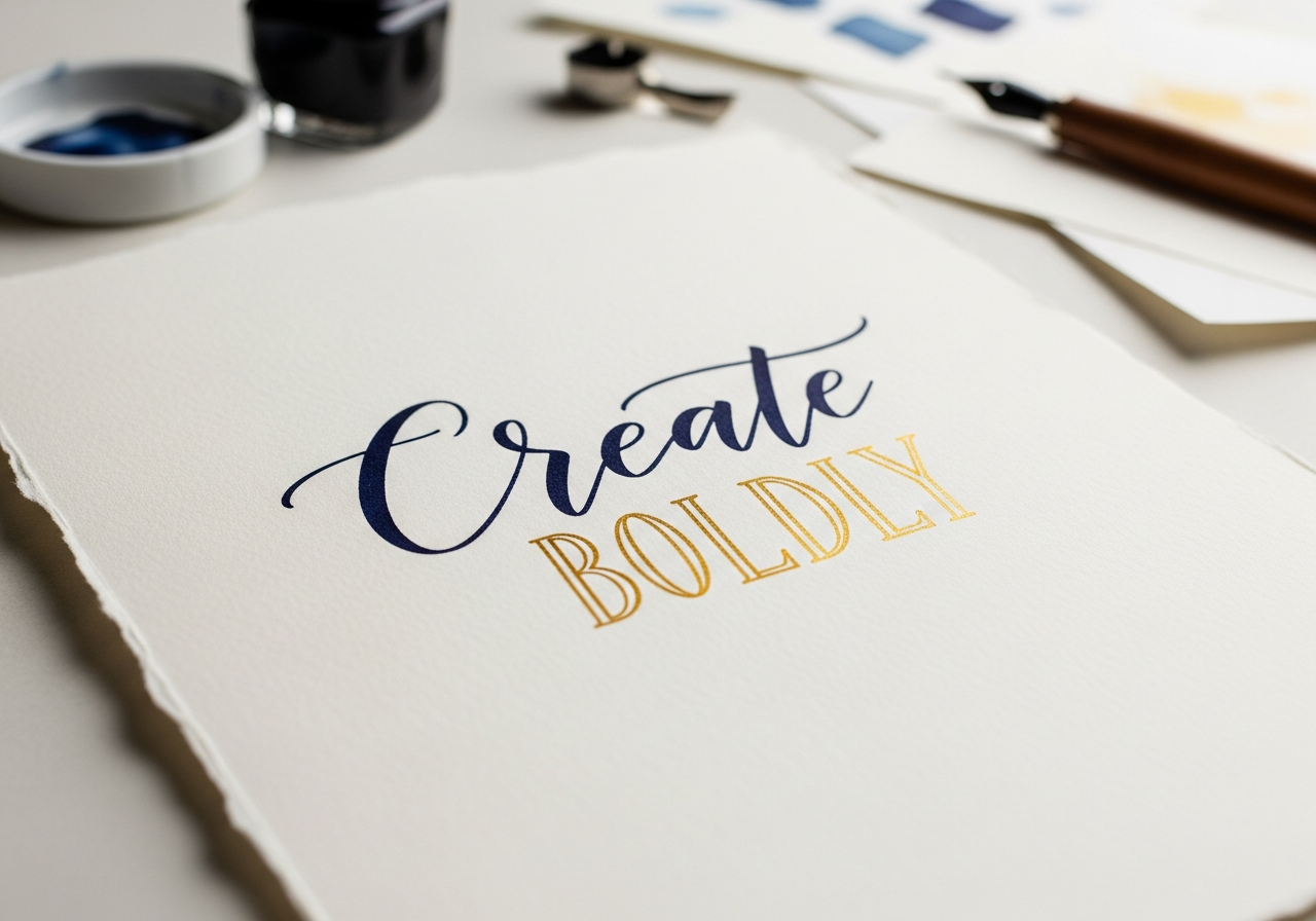 Работа по леттерингу 3